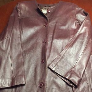 Julia Laurin Leather Jacket